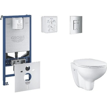 GROHE Rapid SLX s tlačidlom Skate Cosmopolitan SANI11BB2101