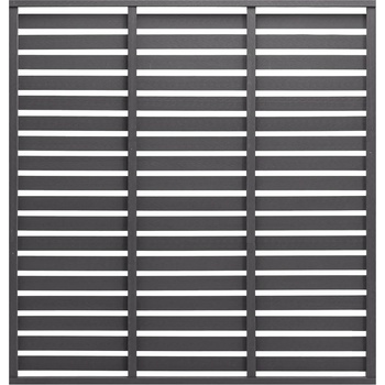 Image 1 of vidaXL Ограден панел, WPC, 180x180 см, сив (318110)