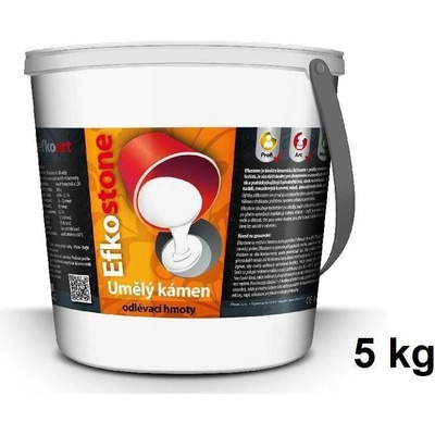 EFKOSTONE - tvrdá odlévací hmota 5 kg – Hledejceny.cz
