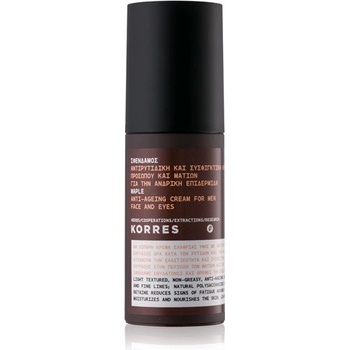 Korres For Men, Maple Anti-aging Cream pánský pleťový krém proti stárnutí pleti s javorem 50 ml