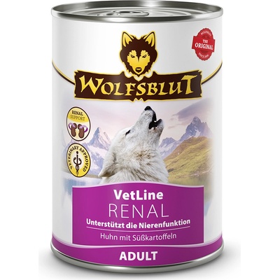 Wolfsblut VetLine Renal kuře s batáty 395 g