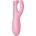 Satisfyer Threesome 4 - вибратор за клитор с управление чрез приложение (розов)