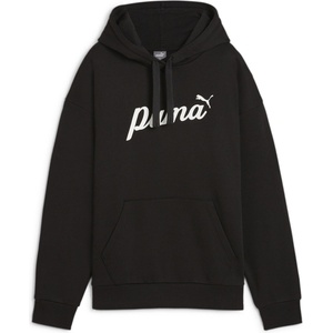 PUMA Дамски суичър Puma Ess+ Script Hoodie Fl Hoody Womens - Pwht/Black