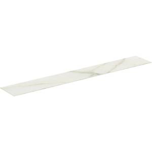Ideal Standard Керамичен плот за мивка Ideal Standard Atelier Conca, бяло мраморно покритие, 240 см (T4350DH)