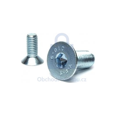 Šroub imbusový se zápustnou hlavou, DIN 7991-10.9., pozinkovaný - 90°M8 x 20 - hobby balení, balení 1 ks – Zboží Mobilmania