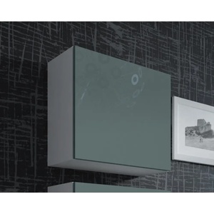 Cama meble Шкаф Cama Квадрат VIGO 50/50/30 бяло/сив гланц (5903815000829)