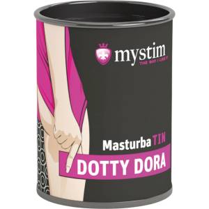 Mystim - мастурбатор с точки Dotty Dora - бял