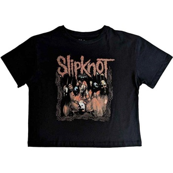 Slipknot Band Frame (Back Print) Black L Дамски Риза (SKCT03LB03)