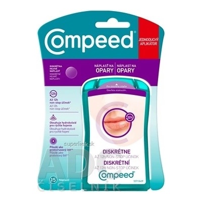 Compeed Náplast na opary 15 ks unisex