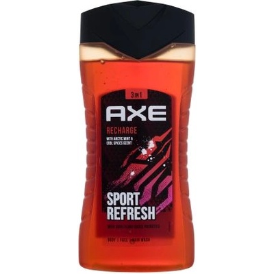 AXE Recharge Arctic Mint & Cool Spices Душ гел 250 ml за мъже