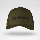 GymBeam Mesh Panel Cap Military Green