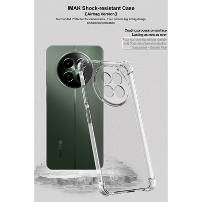 realme 12 / 12x 5G Удароустойчив IMAK Силиконов Калъф и Протектор