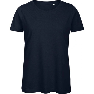 B&C Inspire T /women Dámske tričko Medium Fit z bio bavlny modrá navy