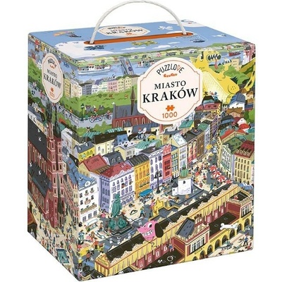 CzuCzu Puzzlove Miasto Kraków 1000 elementów