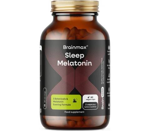 BrainMax Sleep Melatonin 60 kapsúl