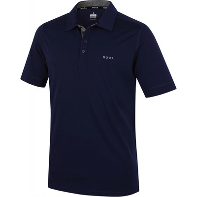Pánské triko MOOA polo modrá