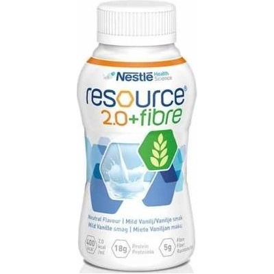 RESOURCE 2 0+ Fibre Neutrálna 4x 200 ml