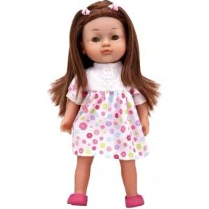 Regio Toys Кукла Шарлот, говореща унгарски, с цветна рокля - 36 см - на унгарски език (55504)