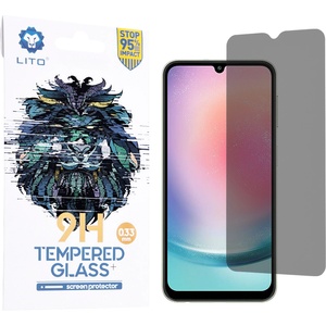 LITO Протектор за Samsung Galaxy A24 - Lito 2.5D Classic Glass - Privacy