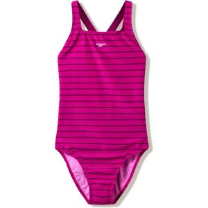 Speedo Дамски бански костюм Speedo Women's Eco Endurance+ Medalist Swimsuit - Berry Cool / Wineberry - размер 44 (EU) (150-2758-0717)