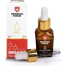 SWISS CBD POWER CBD olej 20ml Full spectrum 30% 6000mg CBD