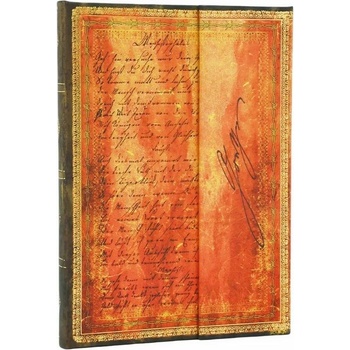 Paperblanks Тефтер Goethe Faust, Midi, широки редове, твърда (1570181576)