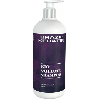 Brazil Keratin Bio Volume šampón pre objem 550 ml