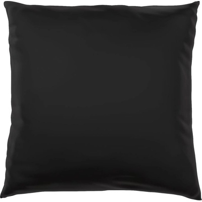Kvalitex satén Luxury Collection čierna 50 x 70 cm