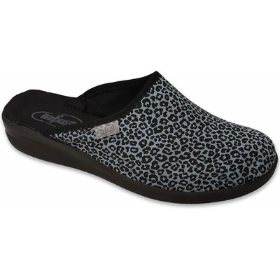 Befado 551D006 papuče dámske HOME & GO tmavé