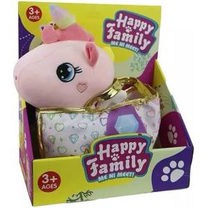 Manyuk Toys Плюшен еднорог в чанта - 30 см (ch6015b)