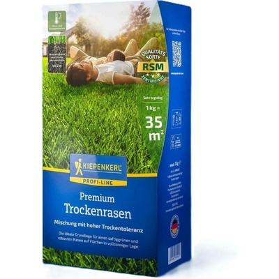 Trávník pro suchá stanoviště Premium Profi Line semena Kiepenkerl směs 1 kg