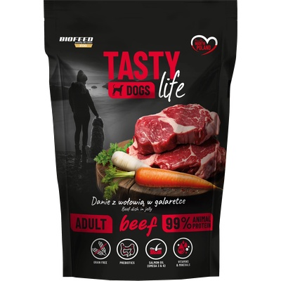 Tasty Dog Life Tasty Dogs Life Говеждо в желе 500 г