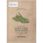Skinfood Sous Vide Mask Sheet Asparagus - Маска за лице със спанак 1бр/20г