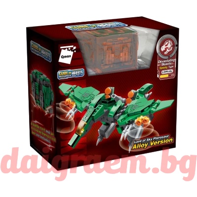 Qman Конструктор qman 41222 Птерозавър - Властелинът на небето (q41222)