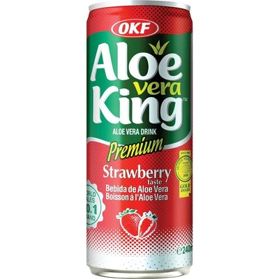OKF Aloe vera king jahoda 240 ml