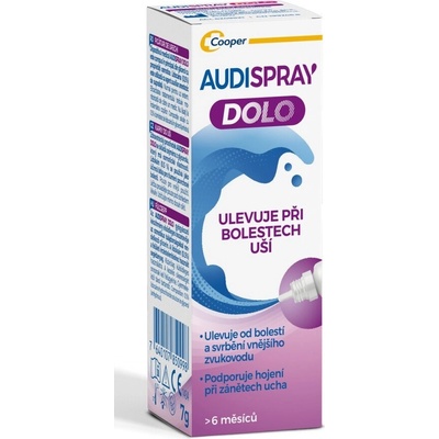 EMERGOPHARM SP.Z O.O.SP.K, WA Audispray Dolo ušní kapky 7g