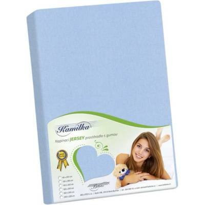 Bellatex Prostěradlo jersey Modré 180x200x40