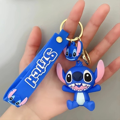 Přívěsek na klíče Bagito Dětská Lilo a Stitch modrý PKBA2350