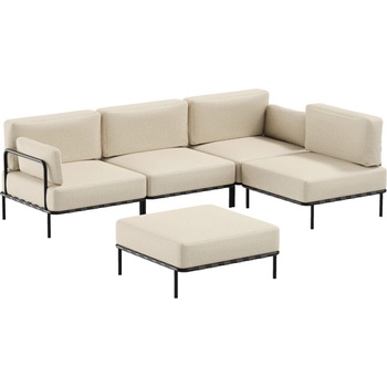 Mood Selection Salve 3 pohovka + 1 sedák + Puf Modul béžová