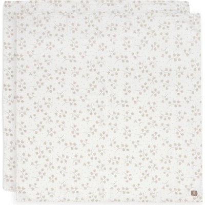 Jollein zavinovacie 115x115 cm Leafy Dreams 2 ks