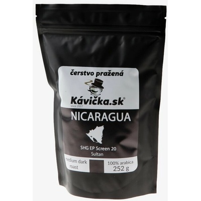 Kávička.sk Nicaragua Pacamara Gigante 250 g