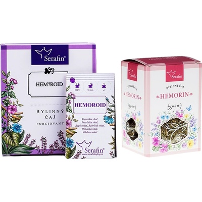Serafín HEMORIN bylinný čaj zmes 50 g