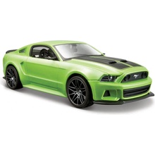 Maisto 2014 Ford Mustang Street Racer matná zelená 1:24