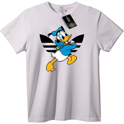 NOONEBRAND Тениска Donald Duck - 2XL, White