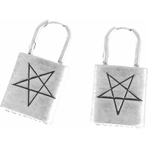 KILLSTAR обеци killstar - Заключен - Черен - ksra004916
