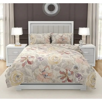 Dilios Памучно спално бельо Ранфорс Персия 3 части двоен комплект