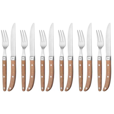 WMF 1280636046 настолен комплеки 12 броя Кафяв, Металик (12.8063.6046)