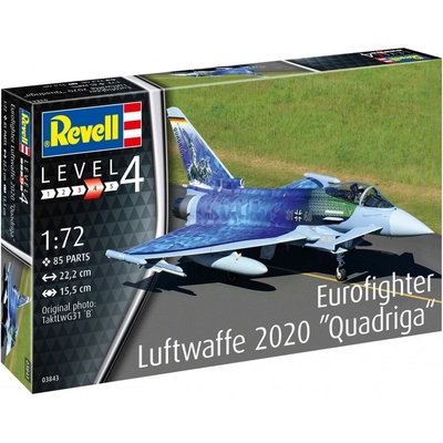 Revell Eurofighter Luftwaffe 2020 Quadriga Plastic ModelKit 03843 1:72
