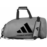 Adidas 2in1 bag pu combat sports m сиво, черно m (1619-2)