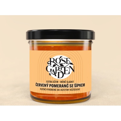 Rose Garden Džem Červený pomaranč so šípkou 160 g